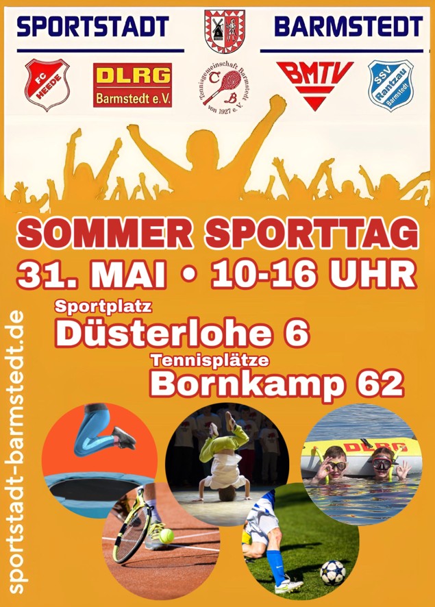 Sommersporttag Plakat 2026